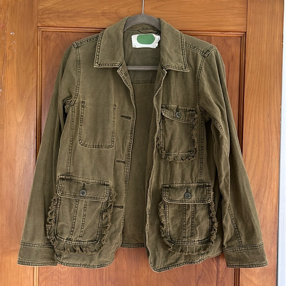 Anthropologie Military Jacket